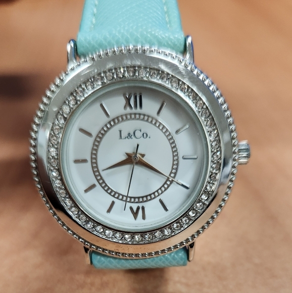 L&Co. Silver and Blue Watch - Picture 1 of 5
